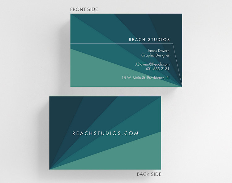 Degrees Business Card Credit Card Size - Business Cards