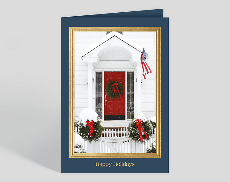 Made in America Holiday Card - Greeting Cards