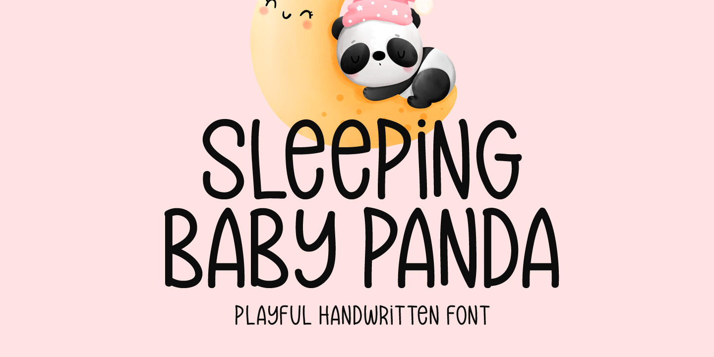 Sleeping Baby Panda