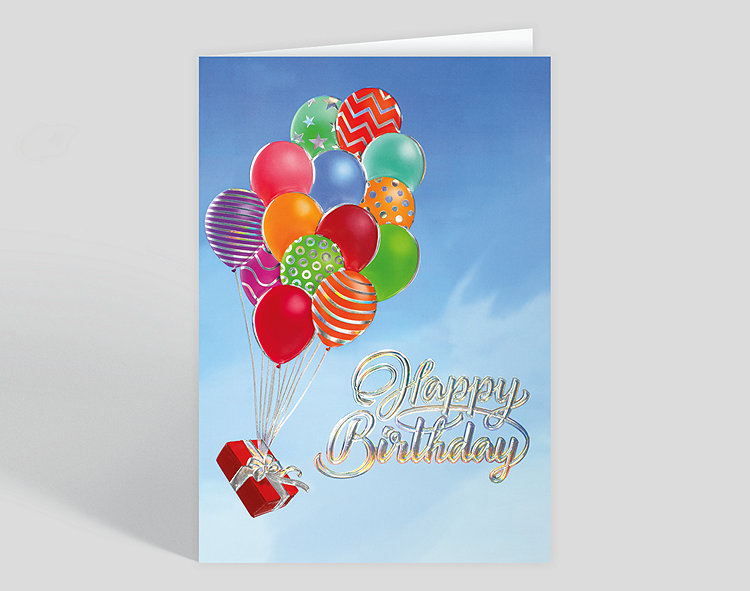 Special Balloon Delivery Card - Greeting Cards